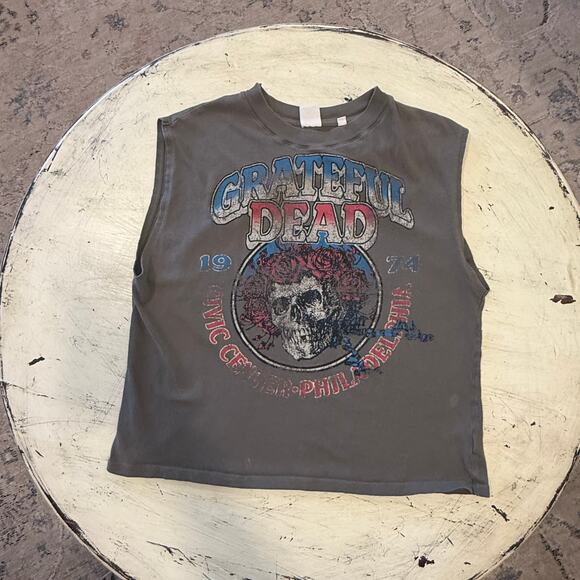 Grateful Dead By Junkfood Tank Tee Women's Size Large Rock Band - Picture 7 of 9